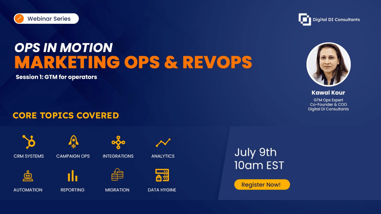 Ops In Motion Webinar